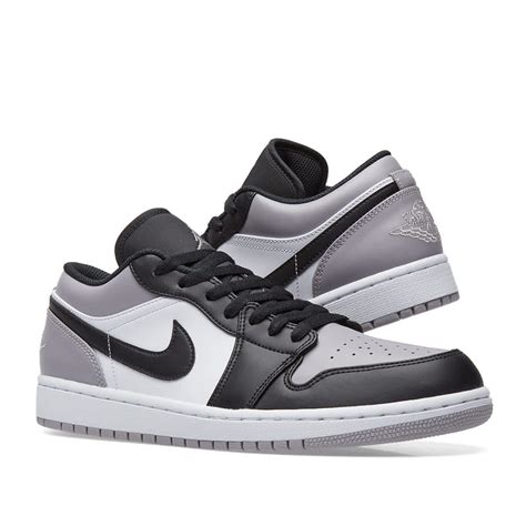 nike jordan schwarz weiß grau|jordan 1 low nike.